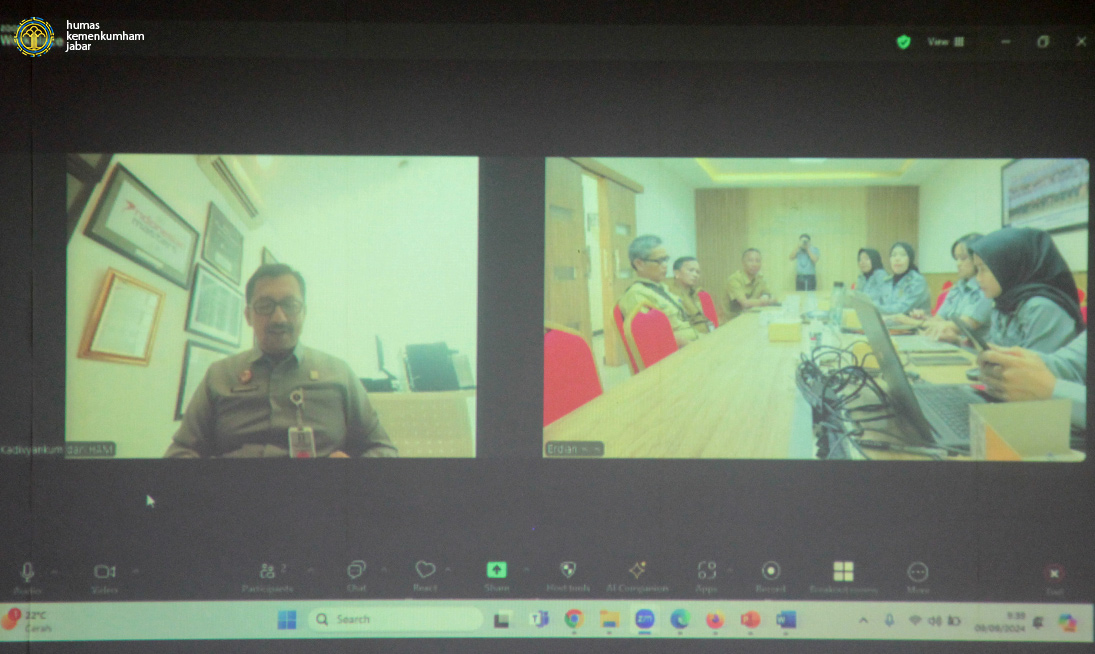 Kanwil Kemenkumham Jabar Bersama Pemkab Cianjur Bahas 3 Raperbup Terkait Pajak dan Retribusi Daerah