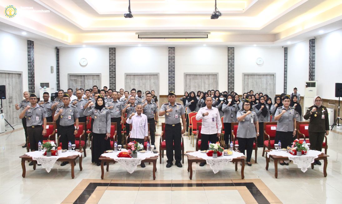 Kanwil Kemenkum Jabar Laksanakan Penandatanganan Komitmen Bersama Pembangunan Zona Integritas, Pakta Integritas dan Janji Kinerja