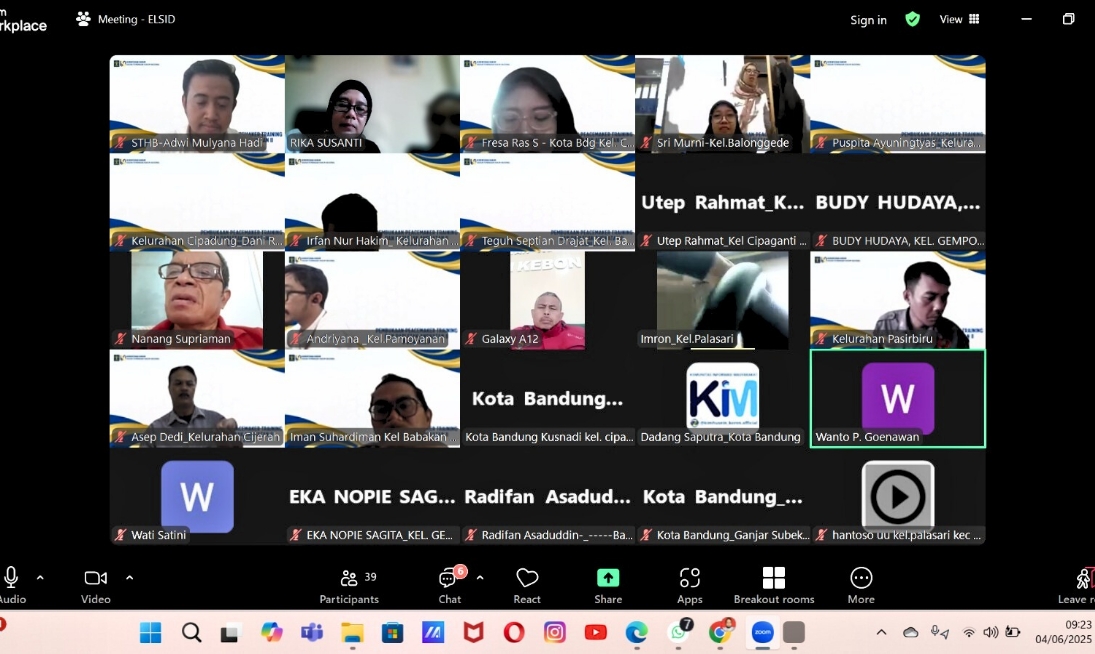 Pelatihan Paralegal Serentak Khusus Kelompok Keluarga Sadar Hukum (Kadarkum) Angkatan II Tahun 2025 hari Kedua
