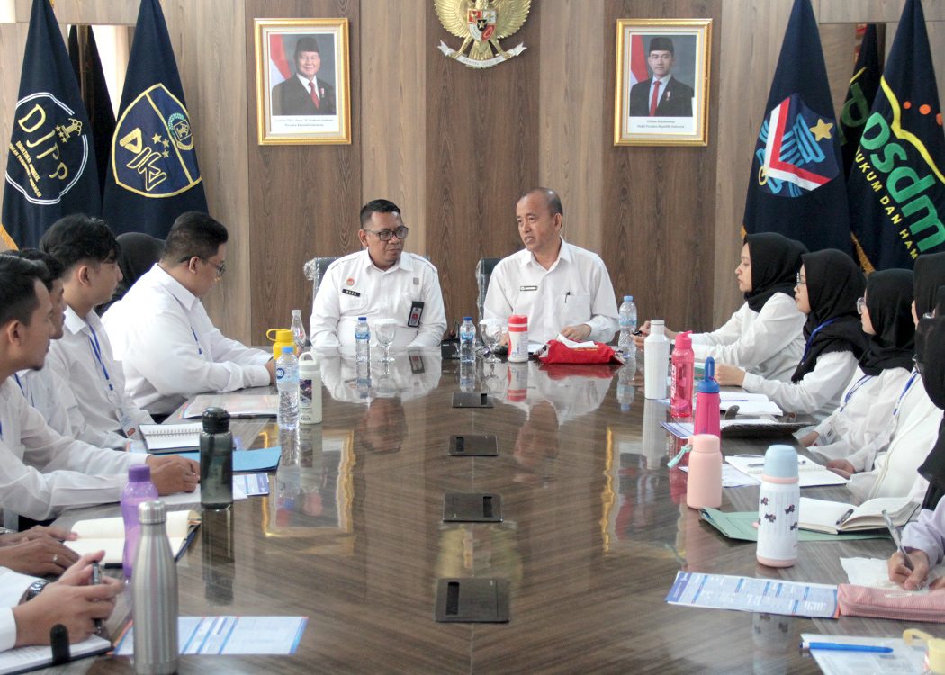 Pembekalan Oleh Kakanwil KemenHAM Jabar Mengisi Hari Ketiga Orientasi CPNS Kanwil Kemenkum Jabar