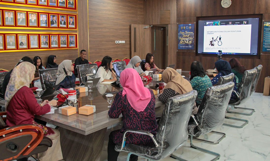 Kemenkum Jabar Gelar Pendalaman Materi Terkait Implikasi KUHP Baru terhadap Ketentuan Pidana dalam Perda