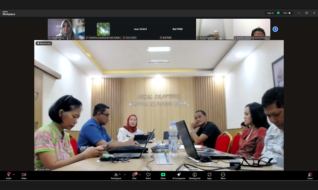 Kemenkum Jabar dan Pemkab Sukabumi Sinergi Sempurnakan Aturan Koperasi Desa Merah Putih