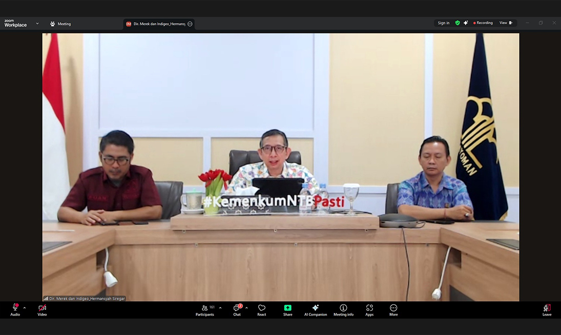 Akselerasi Program Nasional, Kemenkum Jabar Tingkatkan Kapasitas Lewat ToT Merek Kolektif Koperasi