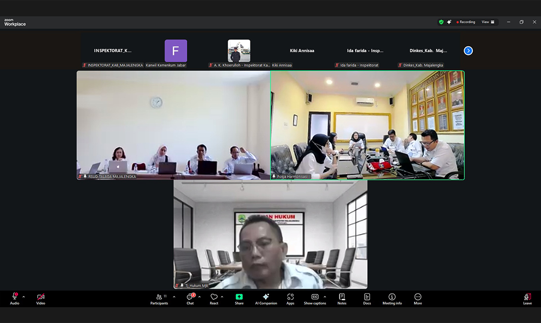 Kemenkum Jabar Kawal Aturan Kesehatan dan Manajemen Risiko Pemkab Majalengka