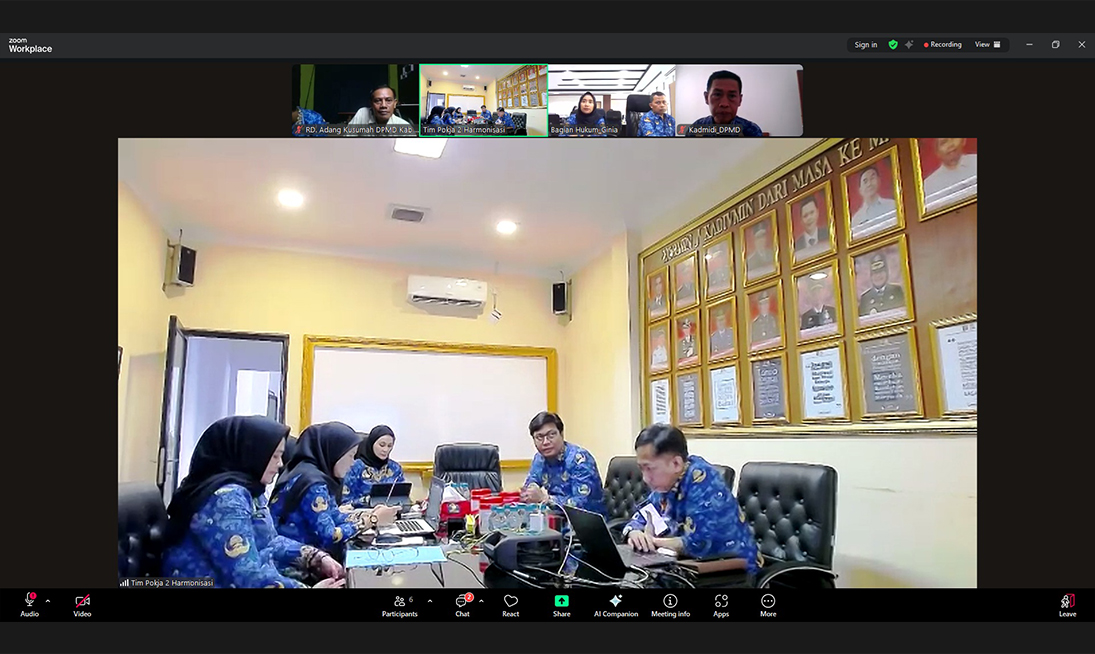 Sinergi Kemenkum Jabar dan Pemkab Indramayu: Pastikan Regulasi Pilkades Serentak Sesuai Undang-Undang Baru