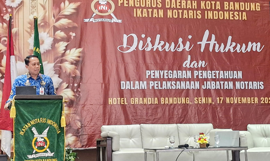 Perkuat Profesionalisme, Kemenkum Jabar dan INI Kota Bandung Satukan Visi Pembinaan Notaris