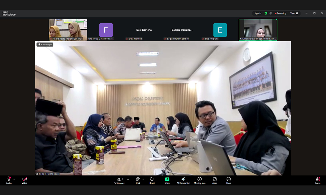 Kemenkum Jabar Fasilitasi Kota Banjar Susun Propemperda 2026 dan Harmonisasi 1 (Satu) Raperda Kominfo