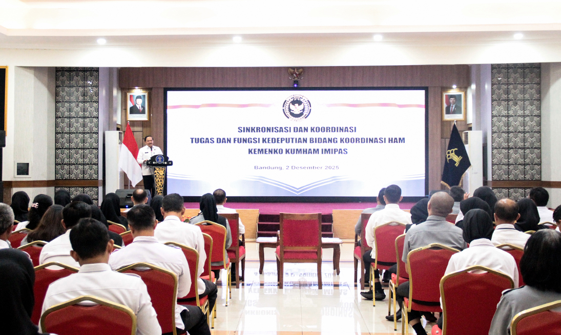 Kemenkum Jabar Siap Jadi Garda Terdepan, Sambut Arahan Deputi Kemenko Kumham Imipas Terkait Strategi Baru HAM