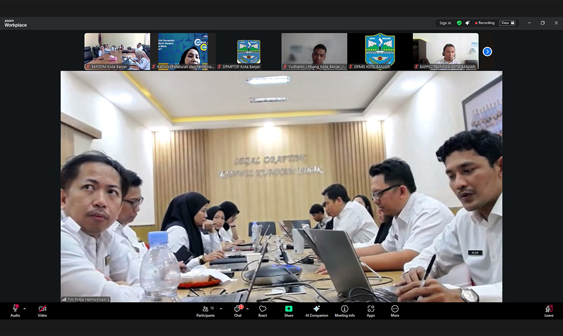 Kemenkum Jabar Bedah 5 Aturan Baru Kota Banjar, Bahas Manajemen Talenta ASN hingga Anggaran Desa