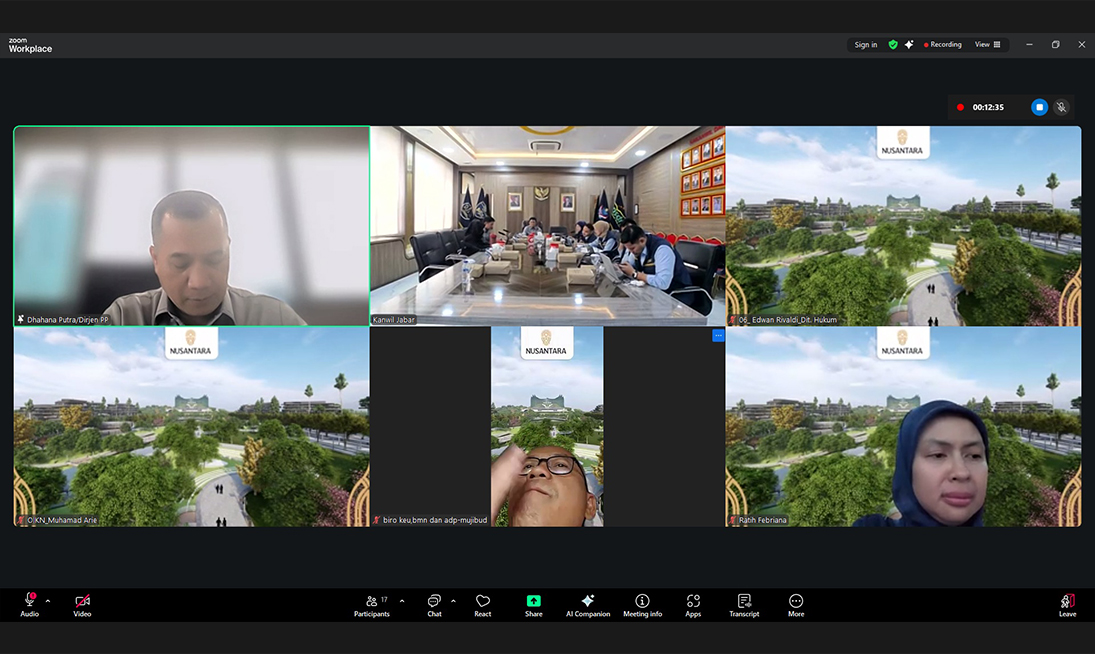 Kemenkum Jabar Fasilitasi Pembahasan Vital Ditjen PP dan Otorita IKN Terkait Regulasi dan Pengelolaan Pasar Rakyat