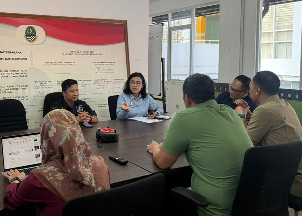 Antisipatif Menjelang Hari Raya Idul Fitri, Kanwil Kemenkum Jabar Berkoordinasi Dengan Aparat Keamanan dalam Pengawasan Ormas Jawa Barat