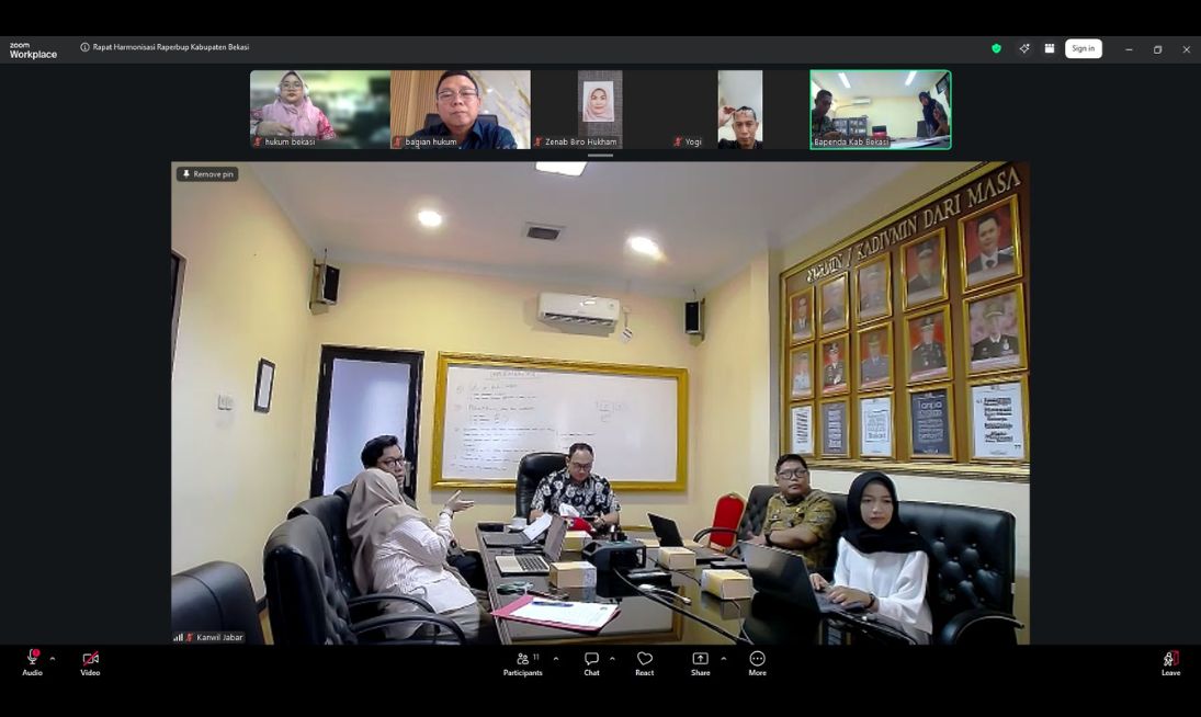 Gebrakan Kemenkum Jabar Cegah Kebocoran Retribusi Daerah Lewat Harmonisasi Aturan Kabupaten Bekasi!