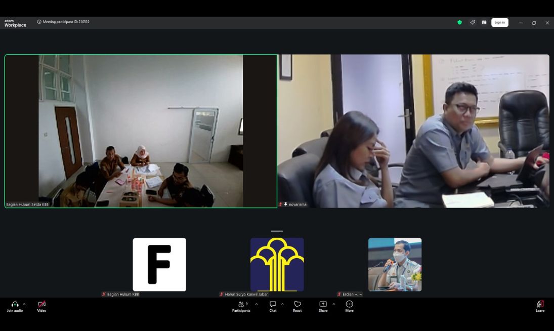 Kemenkum Jabar Kebut Rapat Finalisasi Penyusunan Raperbup Retribusi Pasar Bandung Barat, Optimalkan Pendapatan Daerah!